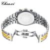CHENXI Luxury Watch Man Multi-functional Chronograph Quartz Watches Fashion Casual Calendar Men's Wristwatches Moon Phase