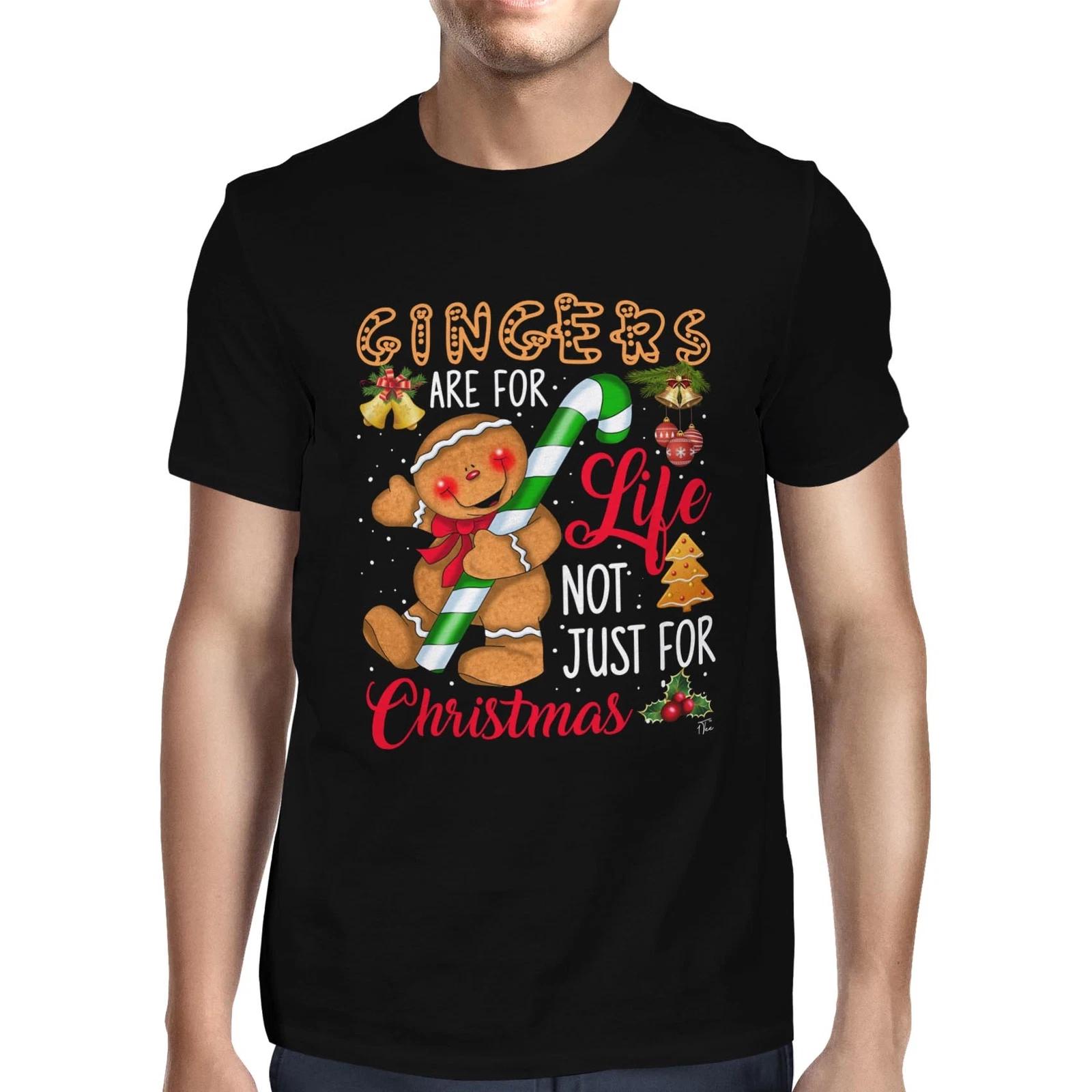 1Tee Mens Gingers Are For Life, Not Just For Christmas! T-Shirt L