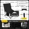 Portable Dual-use Folding Lounge Chair: Camping, Fishing, Beach, Home Nap Bed