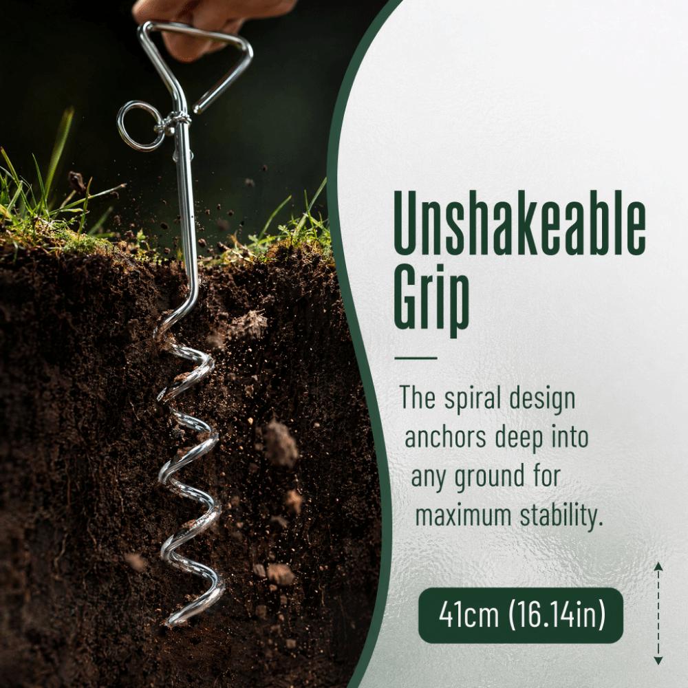 Rust-Proof Dog Ground Anchor Reinforced Dog Tether Stake Ground Spike Dog Stake Beach