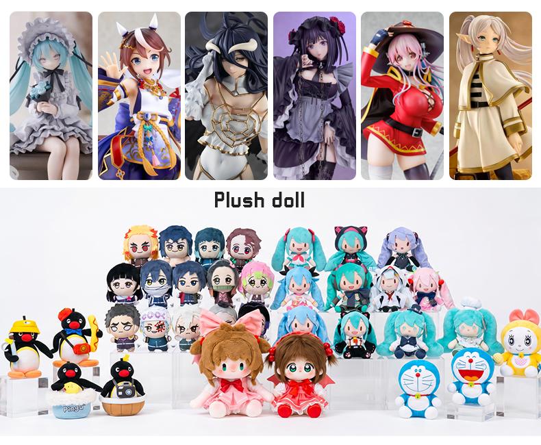 Pinga Lachendes Gesicht 28cm Plüschtier Weiche PP-Baumwolle 100% Offiziell Lizenziert Gefüllte Panda-Puppe Geschenk für Kinder zum Geburtstag