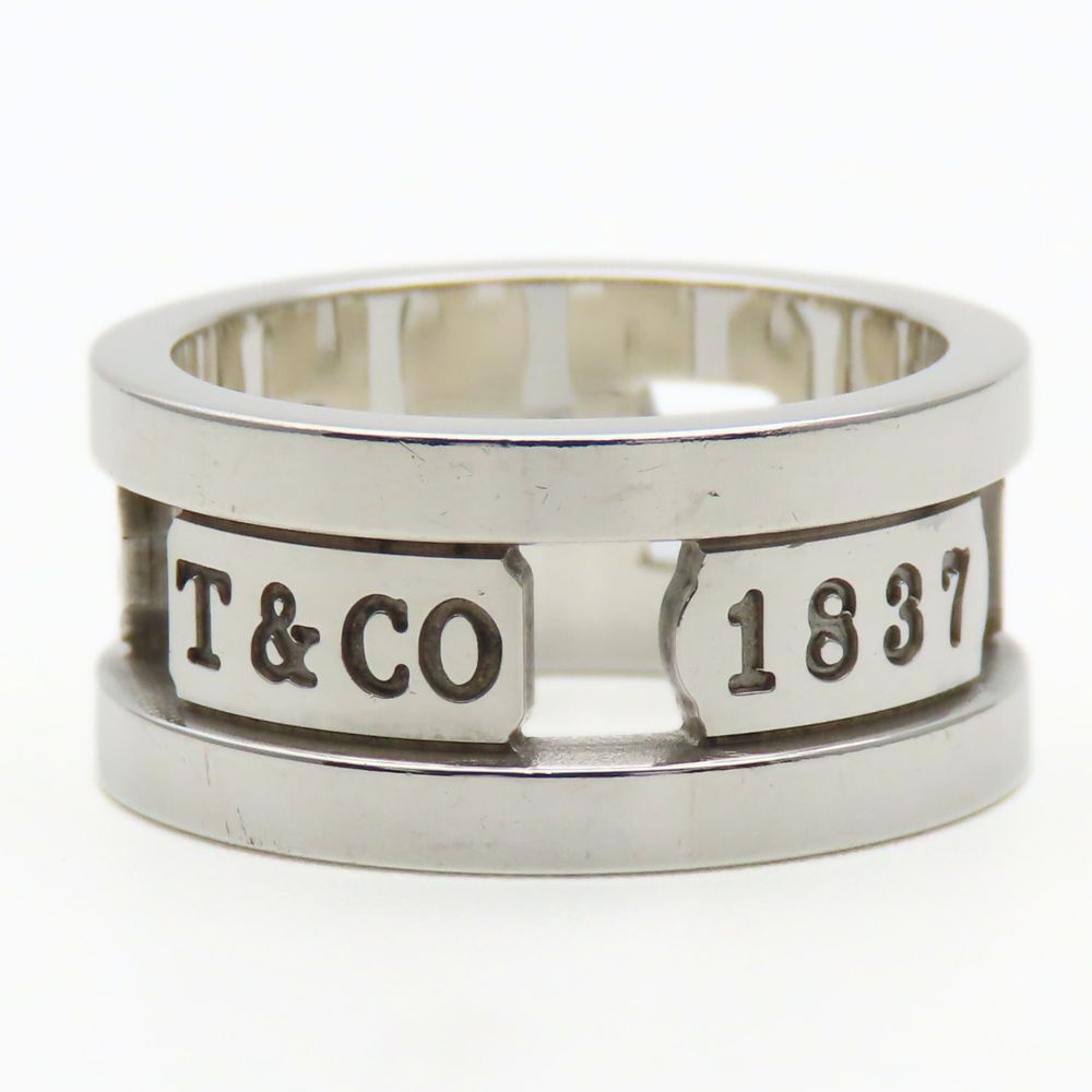 Used TIFFANY&Co. Ring 1837 Element EU#51.5 Silver925 7.9g Silver Accessories