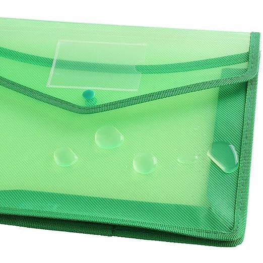 Cheque Book Folder | Document Bag | Best for A5 Size Paper | Crossline Texture JL166796836643