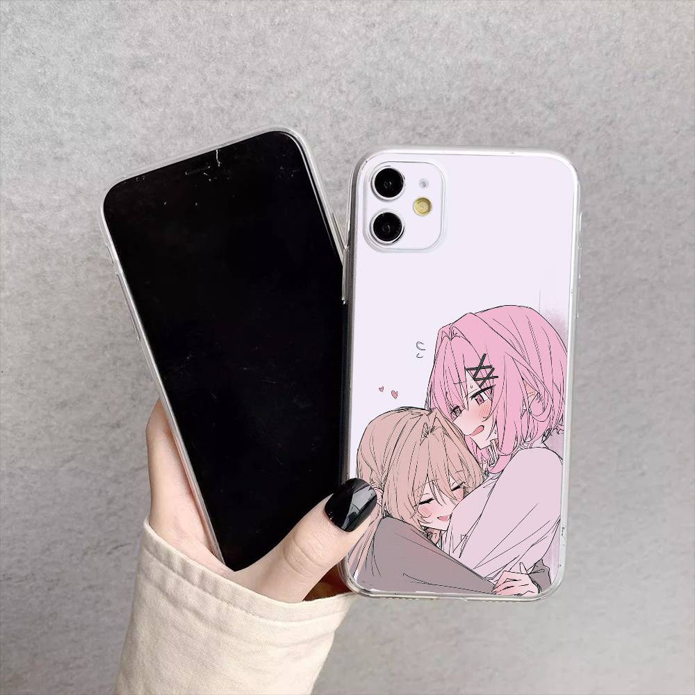 Watanare Anime Phone Case For iPhone17,16,15,14,13,12,11 Plus,Pro Max Soft Transparent Cover