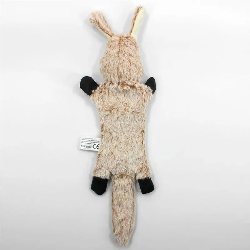 Durable Chew Resistant Squeaky Dog Toy for Puppies Small Dogs Interactive Plush Chew Toys for Aggressive Chewers Teething