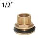 Heavy-Duty Click-Lock Brass Tap Connector - Perfect for Water Butts, Rain Barrels & Water Storage Tanks, Essential Watering Equi
