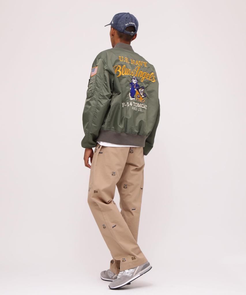Jacket BLUE ANGELS Blue Angel M 401 Sage [AVIREX] L-2 F-14 / L-2 F-14 / 783-4152003 Men's