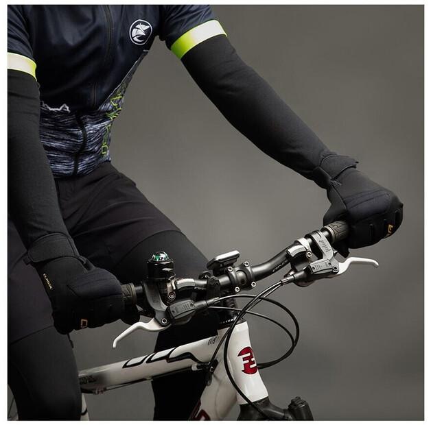 Chiba Classic Winter Bicycle Gloves (black/gold)