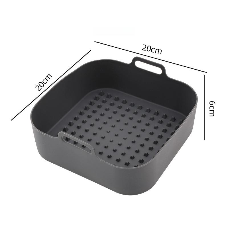 Air Fryer Silicone Baking Tray for Home Baking Easy To Clean Baking Tray Modern Minimalist Kitchen Supplies