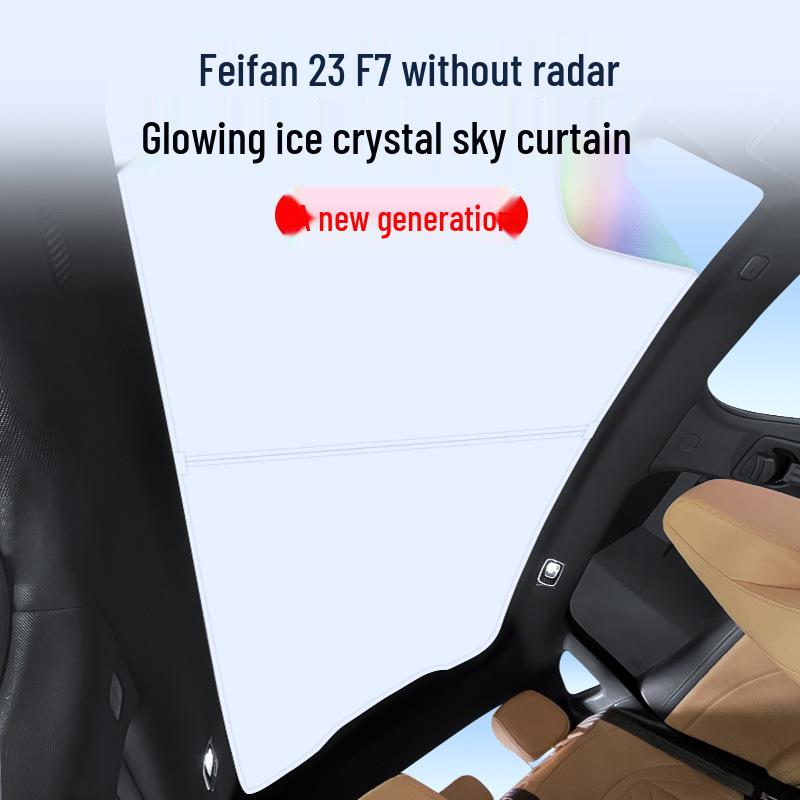 Feifan 23 F7 Sunroof Sunshade: Ice Crystal Heat Insulation, UV Protection, Privacy Shield