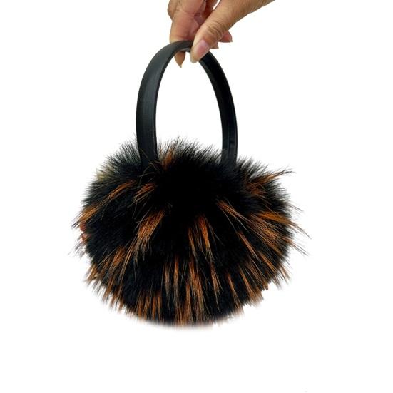 

Наушники из искусственного меха норки, оверсайз, мягкие, толстые, пушистые, теплые, для осени и зимы, для активного отдыха на открытом воздухе