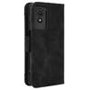 For TCL 501 Leather Case with Multiple Card Slots Folio Flip Wallet Phone Cover