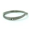 Great GUCCI Bangle Garden Snake Bracelet Silver AG925 Women 18 Used