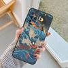 Japanese Pub Wave Anime Art Case For Oppo A60 A80 A40 A17 A57 A77 A74 A54 A94 A78 A98 A18 A38 A58 A96 A76 A16 A15 A5 Pro