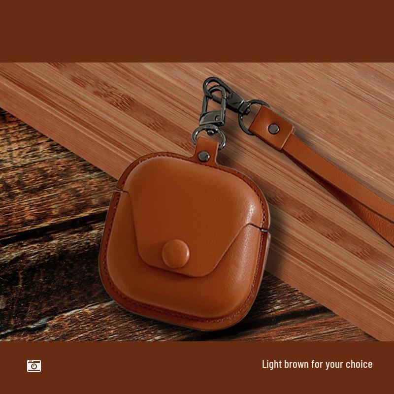 Leather Protective Case for Xiaomi Open Earbuds Pro
