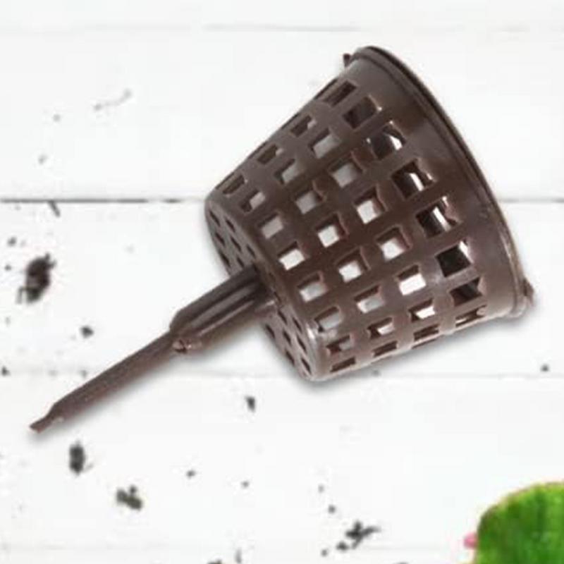 50Pcs Plant Fertilizer Baskets Orchid Cultivate Park Root Nursery Pots Bonsai Portable Fertilizer Pot Box For Osmocote Orchid