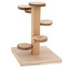 Hamster Climbing Platform Wooden Hamster Cage Playground for Small Pets to Chew Play