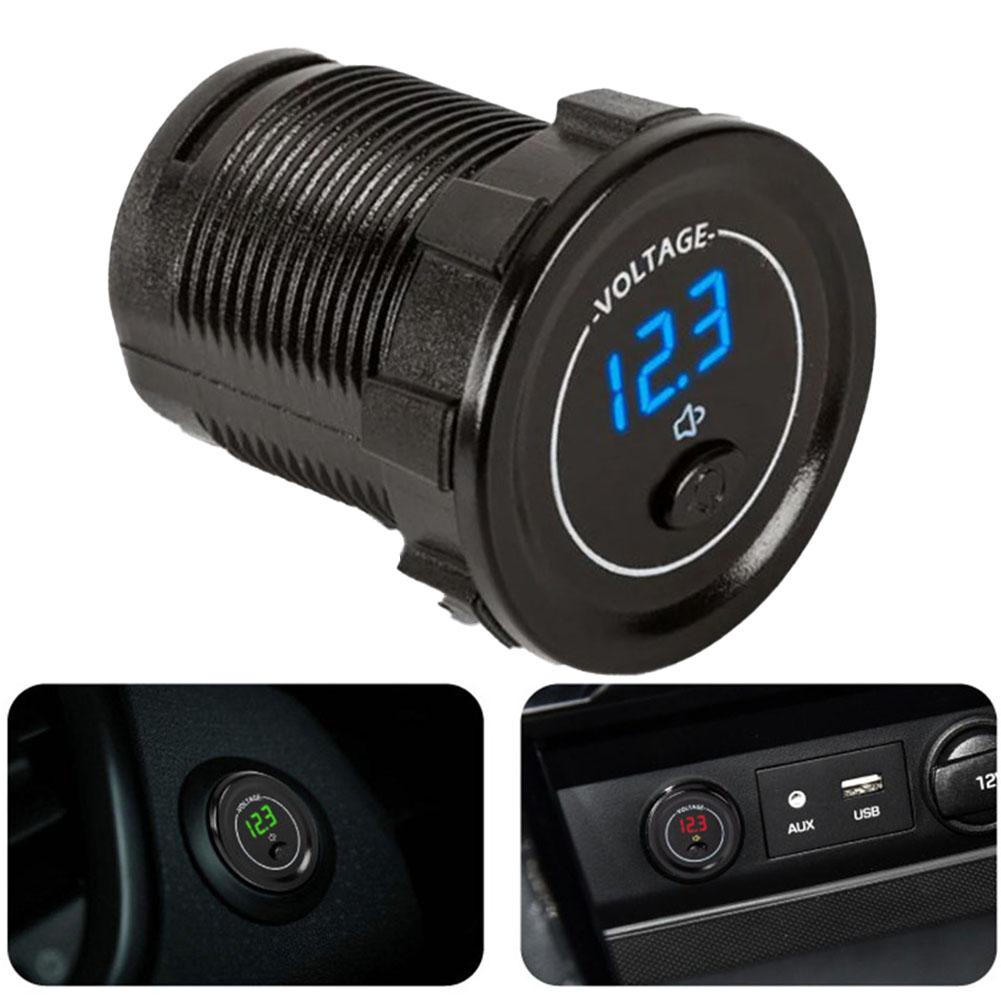 Motorbike Car Boat Name Panel Digital Voltage Meter Switch Design Digital Voltage Meter For Motorbike Car Boat