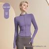 Women's Quick-Dry Sun Protection Stand Collar Yoga Jacket - Long Sleeve Fitness & Running Top