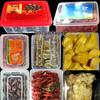 0.9L Transparent Food Grade Plastic Storage Box with Flat Lid for Kitchen or Refrigerator.