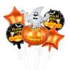 Halloween Aluminum Film Balloon Arch Party Scary Atmosphere Background Arrangement