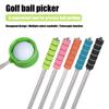 Nerezové zvedáky golfových míčků Teleskopické sběrače golfových míčků Přenosné zvedáky golfových míčků Nástroj pro sběr pro golfisty