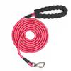 3/5m Rope Dog Leash with Soft Padded Handle Highly Reflective Heavy Duty Dog Rope Leash for Small Medium Large Dog Accessories