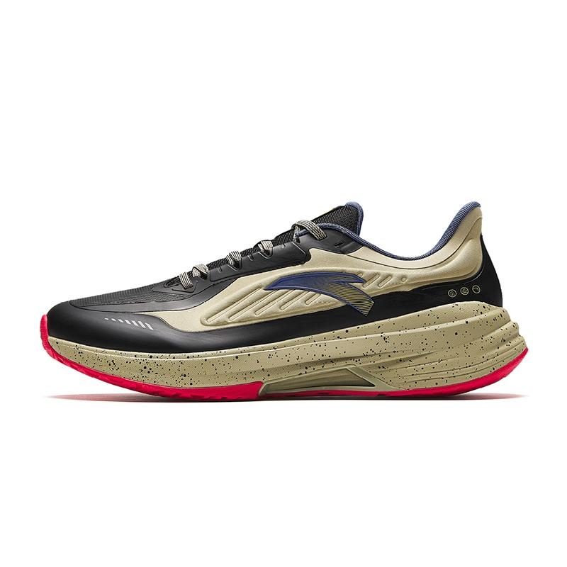 ANTA Chuang  Beige Black Red  Men s 912345581-2 EU 43