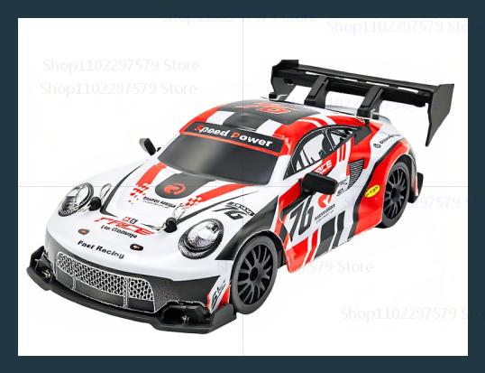 

1:24 4WD Mini RC Drift Cars LED Lights 2.4G Remote Control Off-Road Conquer GT Style Racing Tires Brushless Toys For Kids Adult