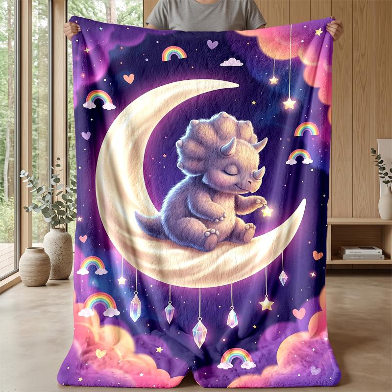 Dreamy Bubble Spa Theme Blanket Lightweight Warm Flannel Blanket Decorative Throw Blanket for Home Decoration