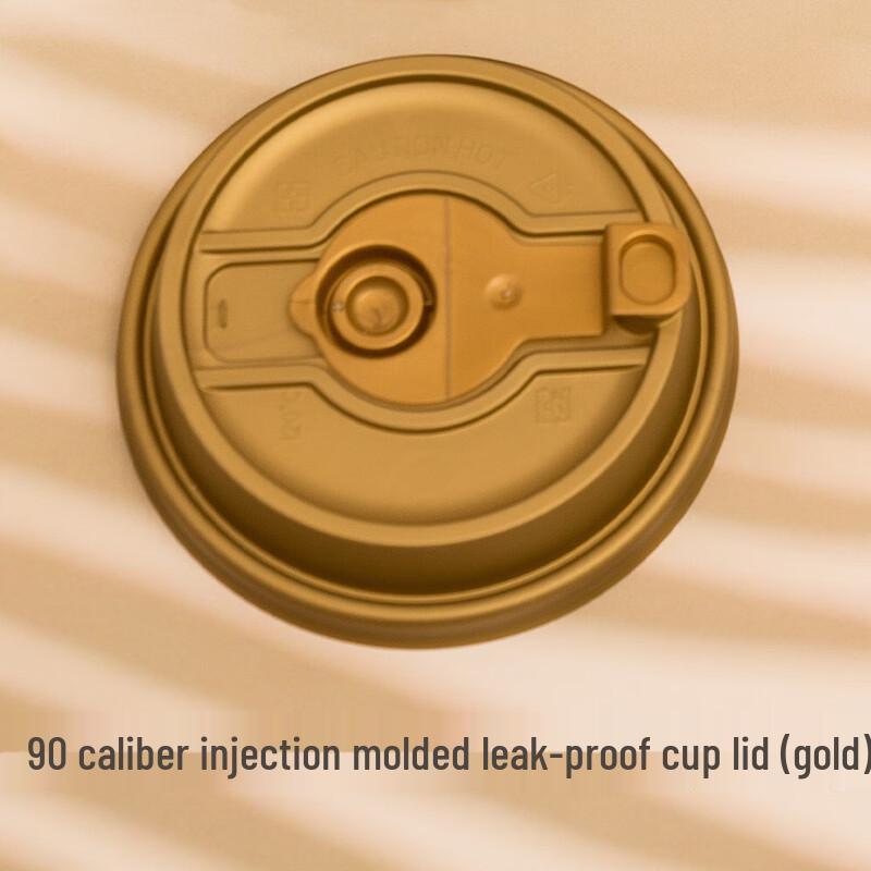 90mm Einwegbecher Auslaufsichere Deckel