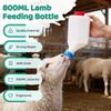 500ml/800ml Animal Milk Bottle For Pigs Dogs Sheep Cats Upside Down Drinking Jug Pet Baby Pacifier Lamb Plastic Hanging Feeder