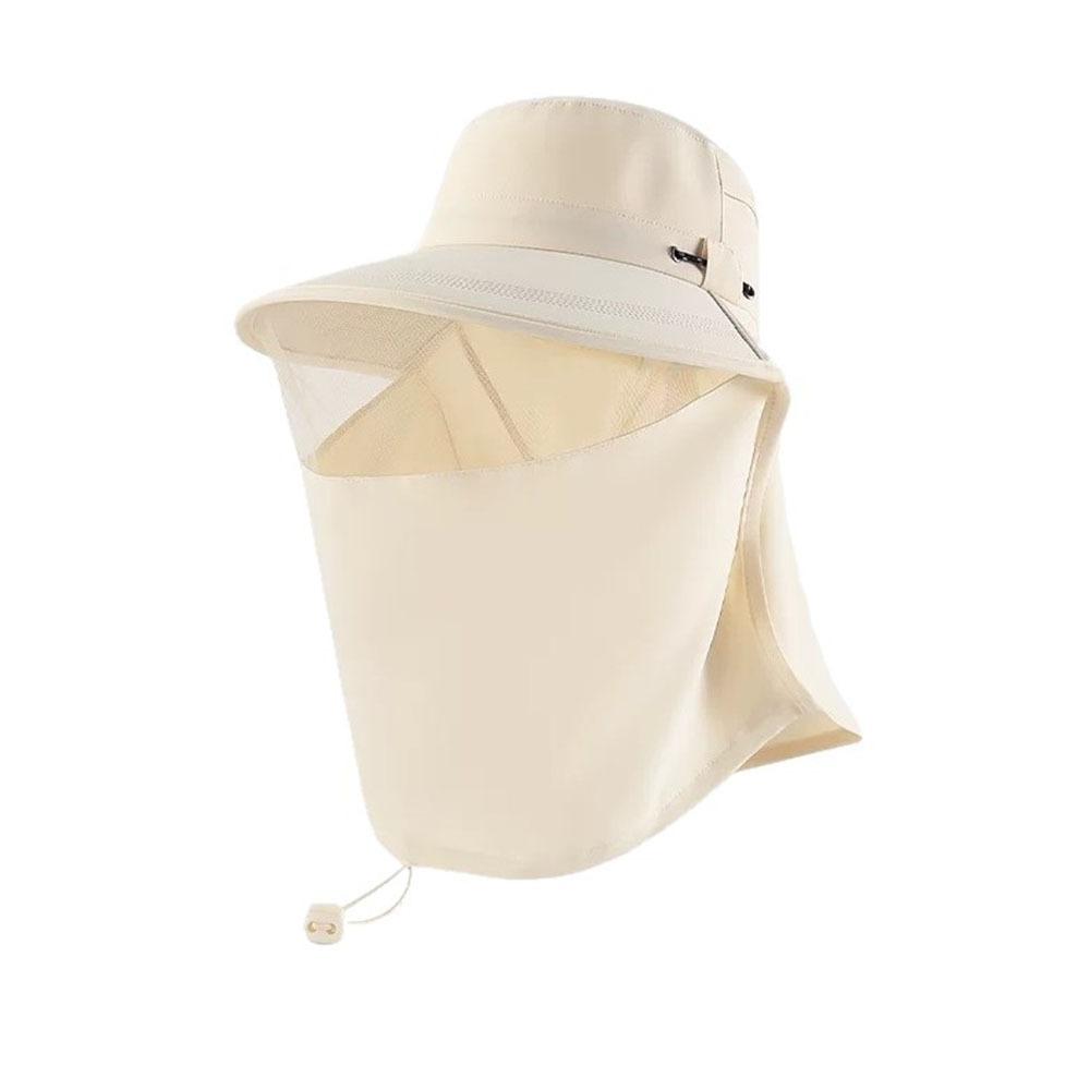 Quick Drying Sun Protection Hat Neck Guard Face Covering Sunhat Summer Sunscreen Cap  Camping