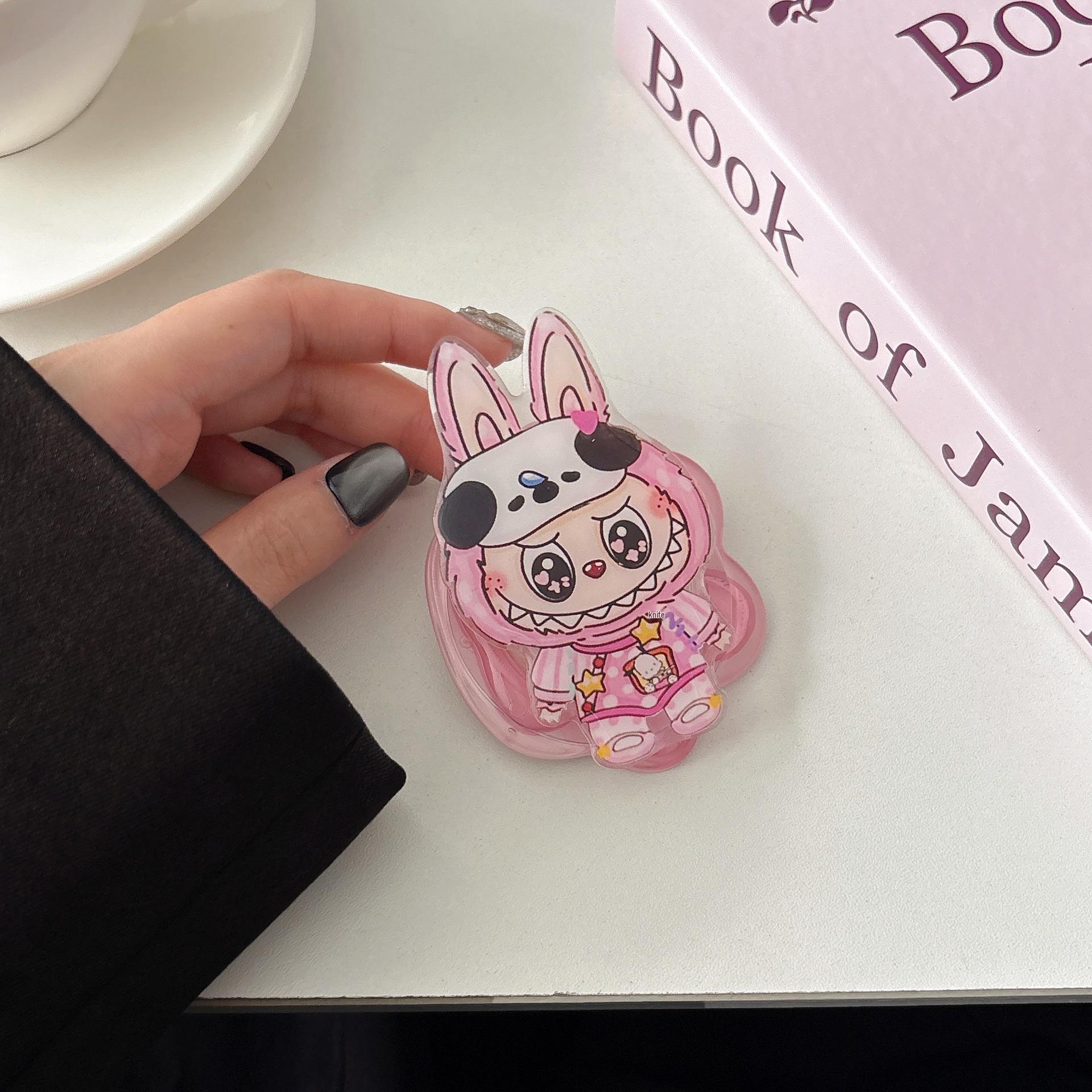 

Магнитный чехол для телефона LABUBU Cat Paw для Apple iPhone 15 Pro Max и 13 iPhone