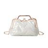 Winter new down cotton clothes bag women's Korean version fashion shoulder bag chain clip simple portable messenger women's bag