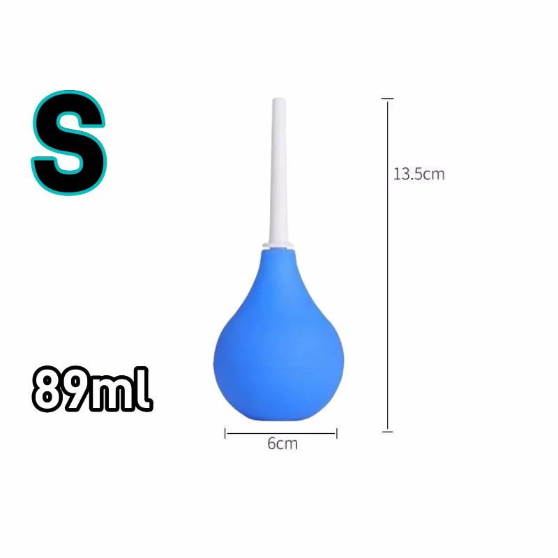 Silicone Cleaning Enema Bulb Safe Flow Flush Cleaning Tool for Anus Vagina Reusable Cleaning Syringe Kit Personal Hygiene Aid