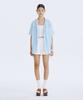 Bundercammer Swan Half Shirt_Light Blue