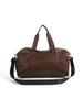 Men's Lightweight Water-Repellent PU Travel Bag for Gym, Yoga, and Sports
