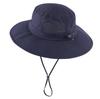 Connectyle Unisex UPF Safari Breiter Sonnenhut für und Outdoor Marineblau 50+ Hut, Krempe, Schnelltrocknend, Faltbar, Angeln, Abenteuer, Aktivitäten,