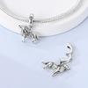 925 Sterling Silver Charms Bead Pendant Butterfly Dog Humpback Bird Firefly Whale Charms Fit Original Bracelet DIY Women Jewelry