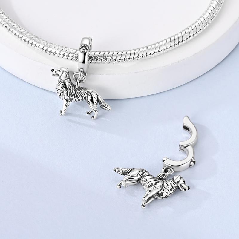 925 Sterling Silver Charms Bead Pendant Butterfly Dog Humpback Bird Firefly Whale Charms Fit Original Bracelet DIY Women Jewelry