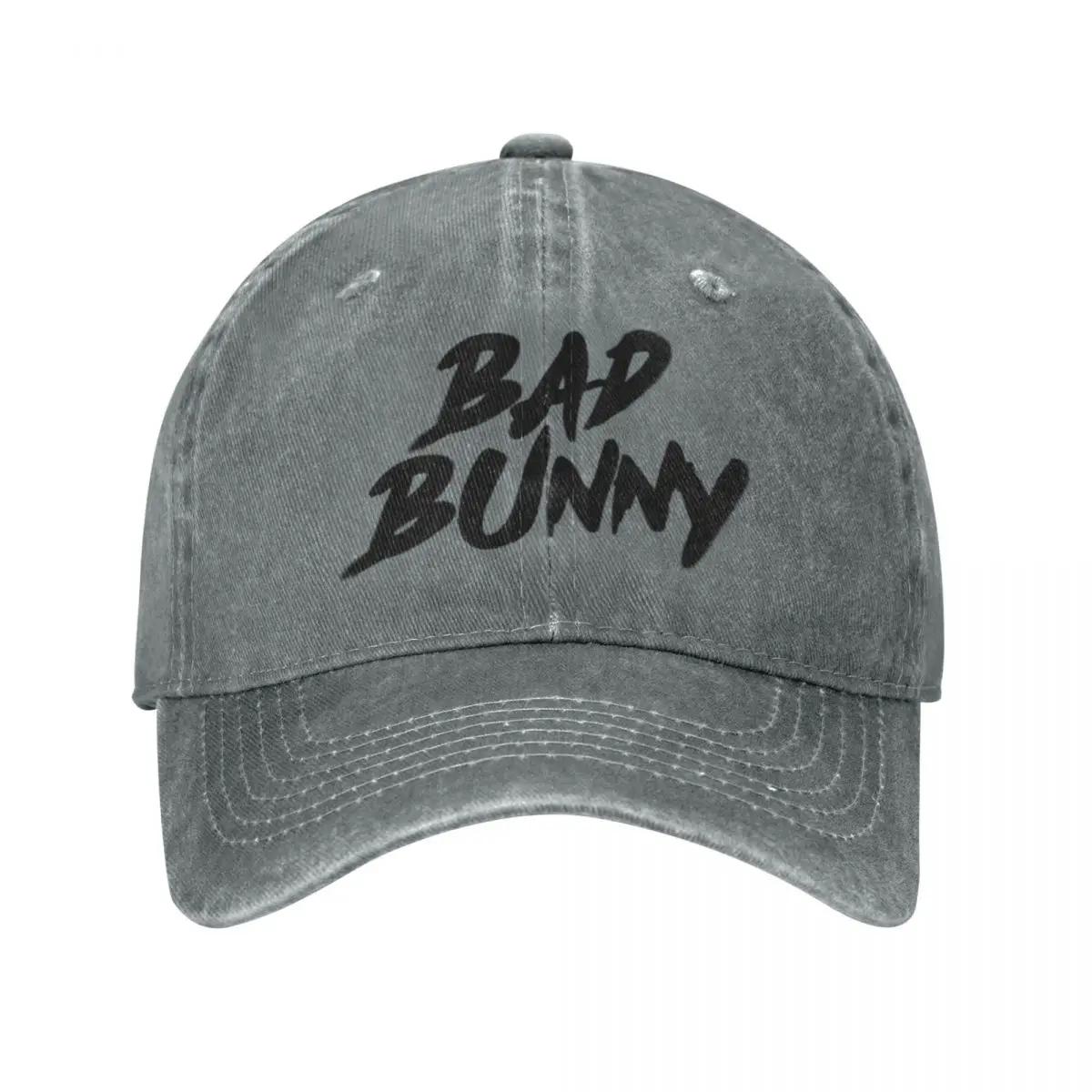 

Spring Autumn Men Bad Bunny Baseball Cap Fashion Hats Outdoor Travel Washed Cap Hats