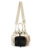 CONV DRAWSTRING CRSSBDY/1511/Beige/Black Shine/Meringue