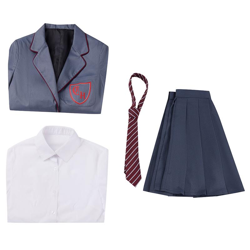 School Uniform Cosplay Costume For Halloween Party Stage Performance Christmas Outfit