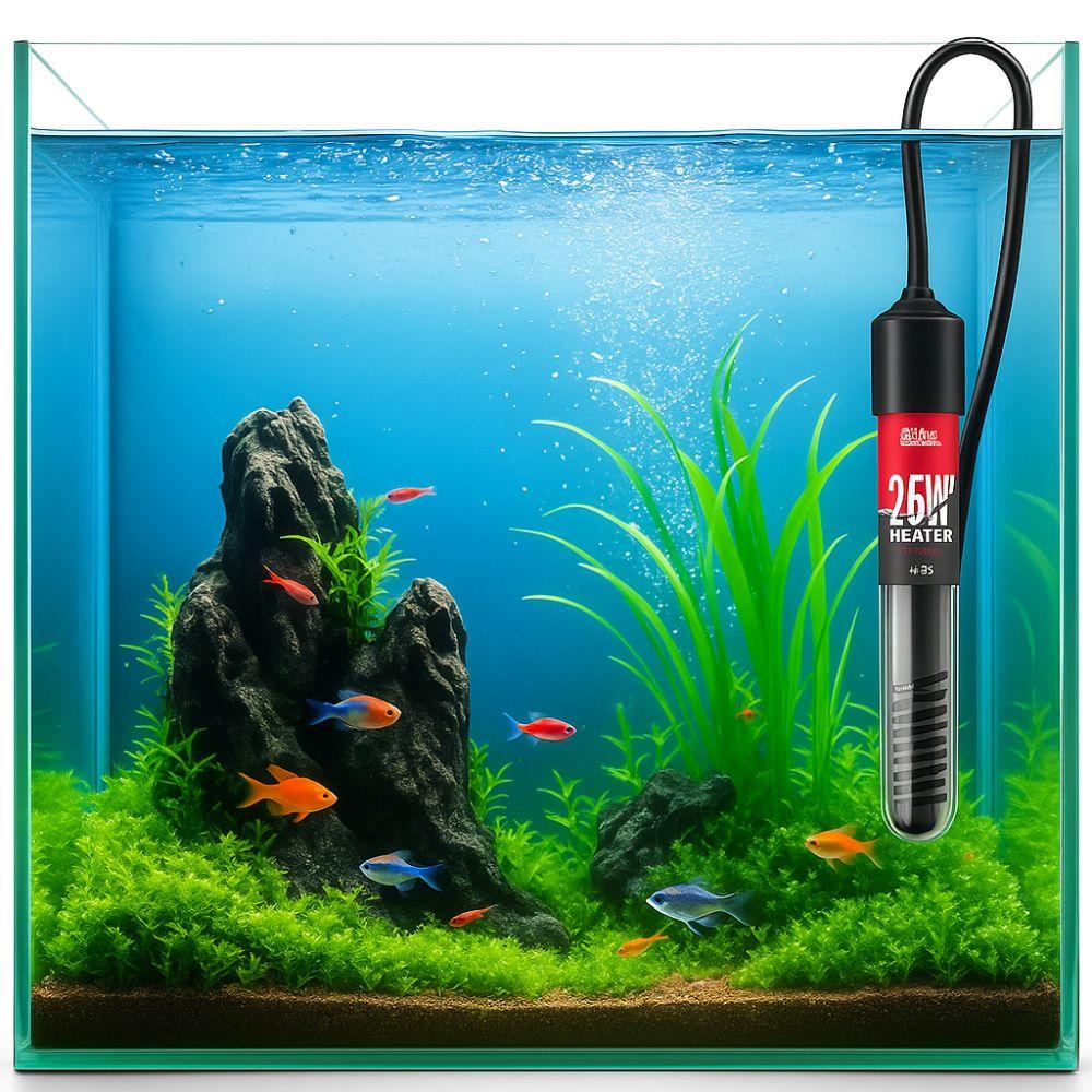 26°C Mini Aquariumheizer Konstante Temperatur Aquarium Heizstab Schildkrötenbecken
