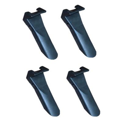 4x New Black Plastic Inserts Jaw Clamp Covers Protector