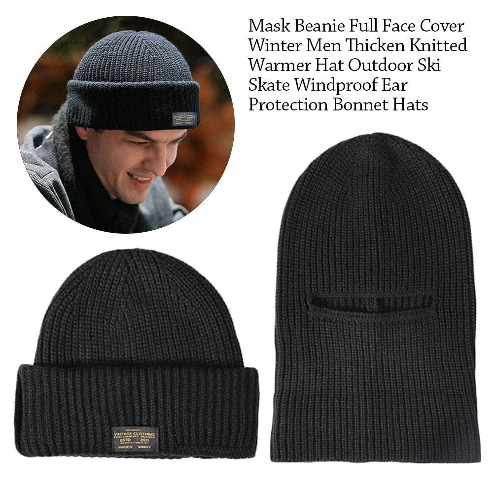 

Теплая маска-шапка-шапка 2 в 1, шапка-капюшон, открытый анфас для лыж