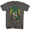 Poison Snake Skull Tattoo Men's T Shirt