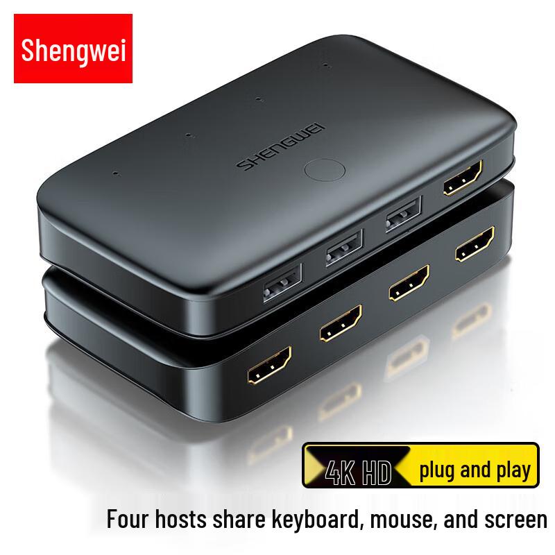 Shenwei 4-Port HDMI KVM Switch