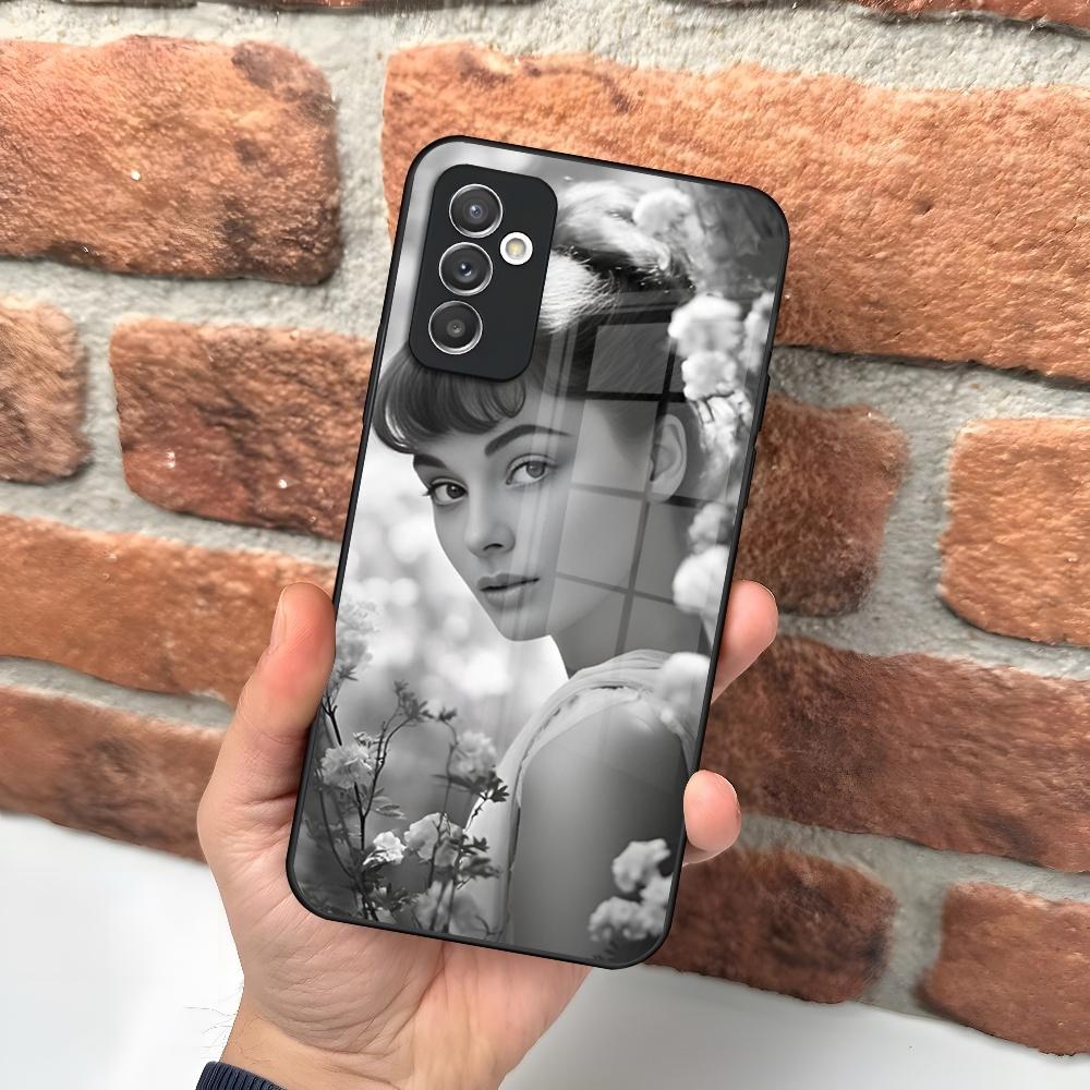 Audrey Hepburn Phone Case for Samsung A15 A25 A35 A55 A14 A12 A22 A32 A52 A11 A21 A31 A51 A05 A24 A34 A54 A13 23 A33 A53